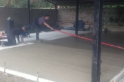 Troweling up