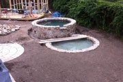 Summer house & pond